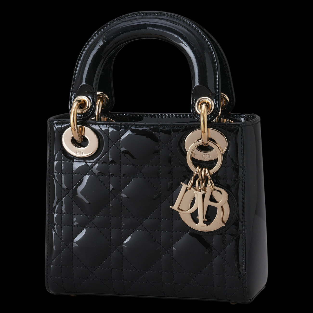 CHRISTIAN DIOR(USED)크리스찬디올 레이디 디올 페이던트 미니